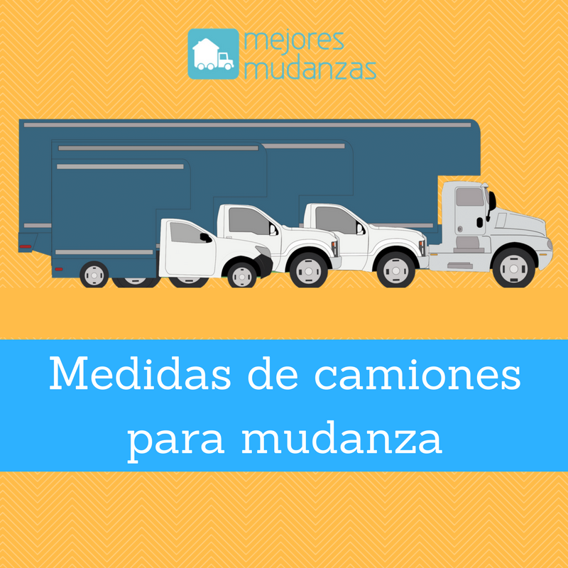 doblado cometer ejemplo Medidas de camiones para mudanza