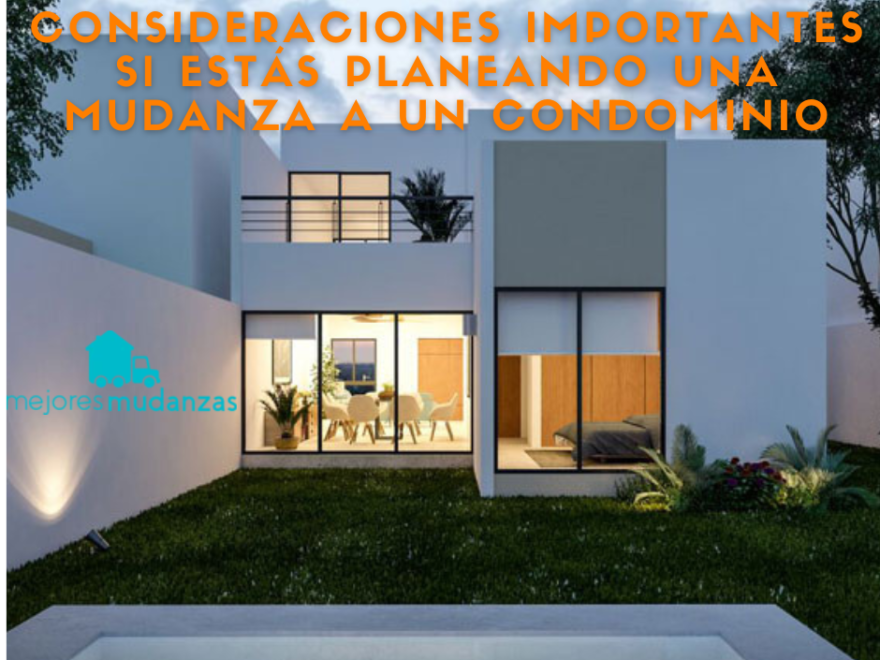 mudanza en condominio